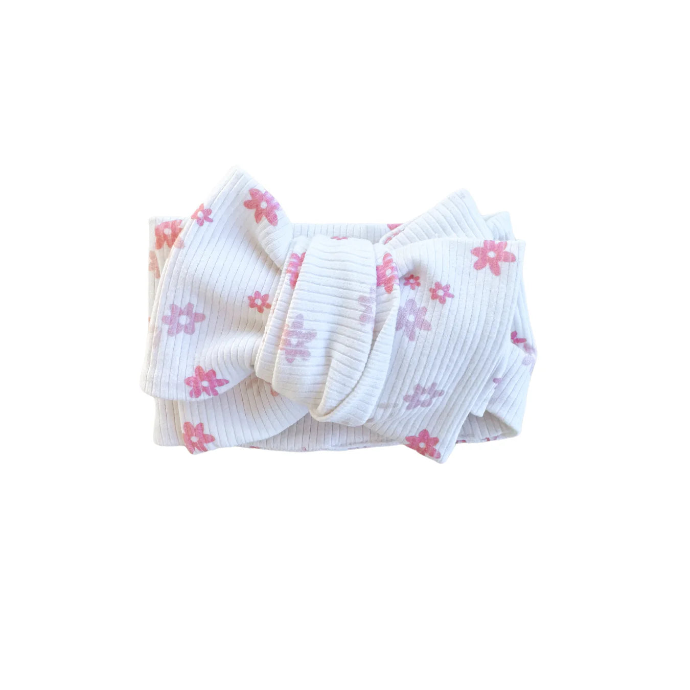 Little & Fern Oversized Top Knot | Daisy Rib