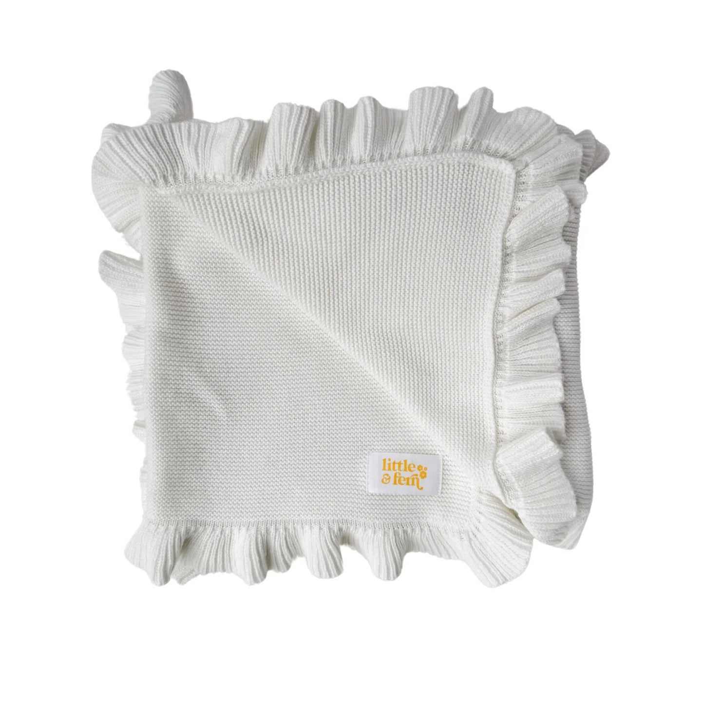 Frill Knit Blanket | Blanket