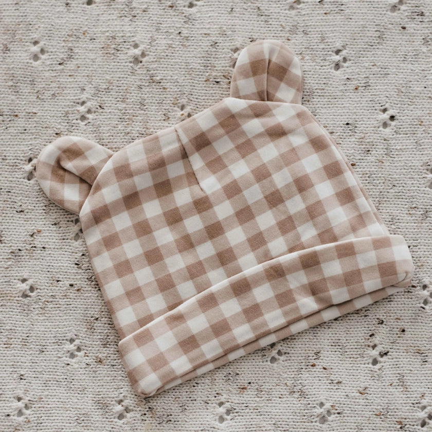 Beanie- Gingham