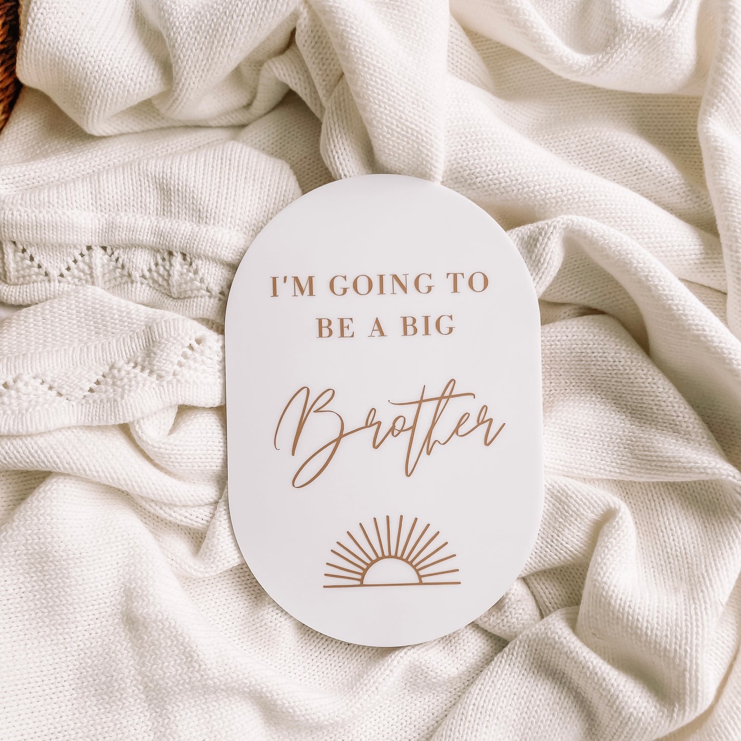 I'm Going To Be A Big Brother/Sister