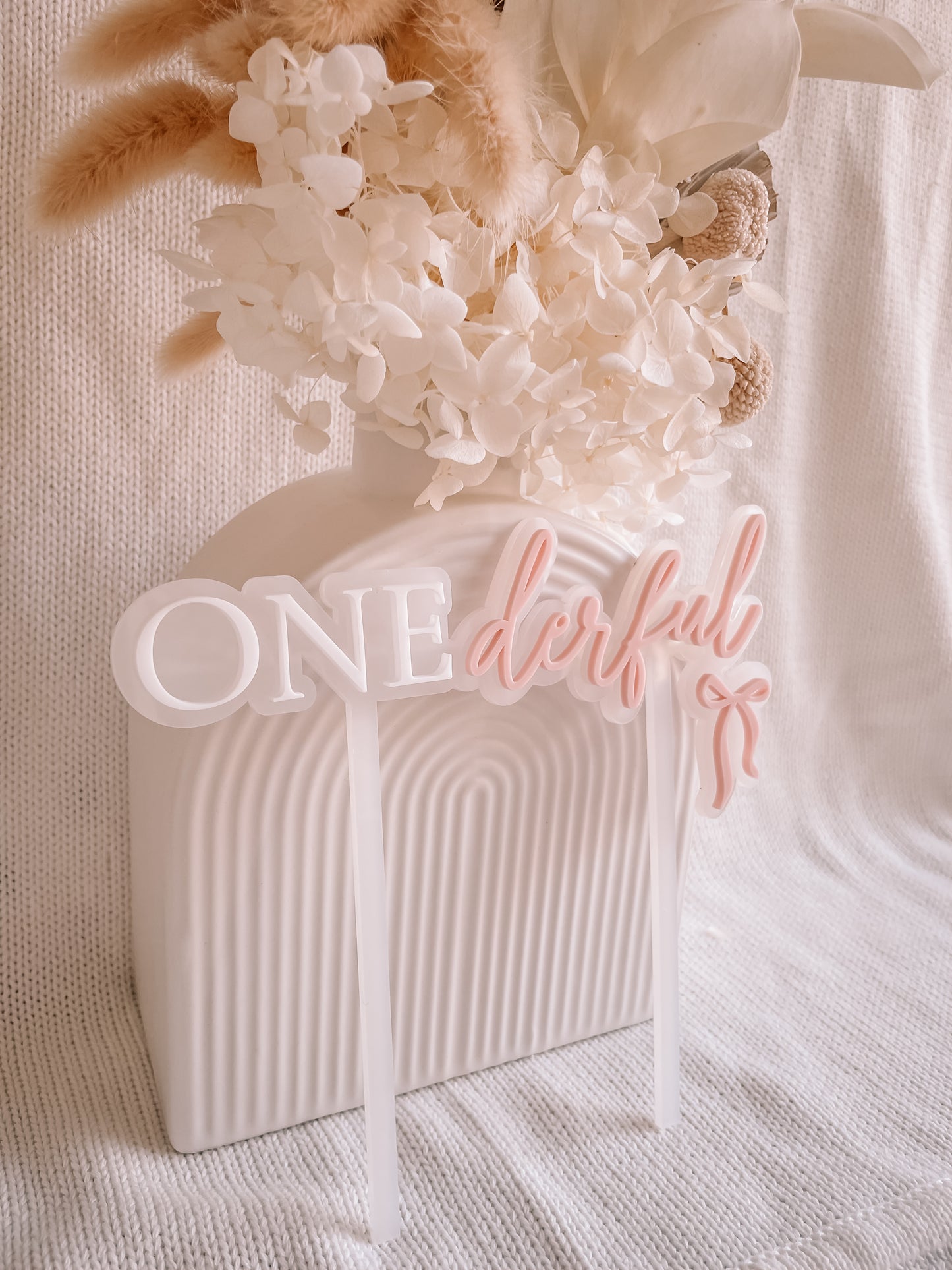 ONEderful Cake Topper