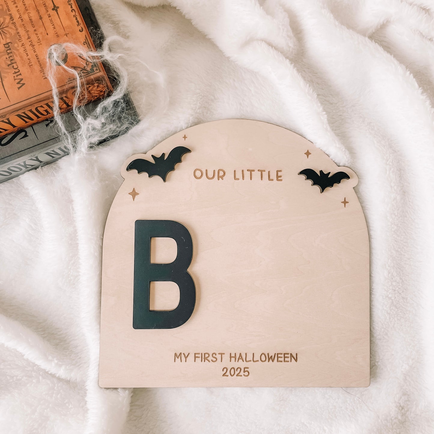 Baby’s First Halloween Footprint Keepsake