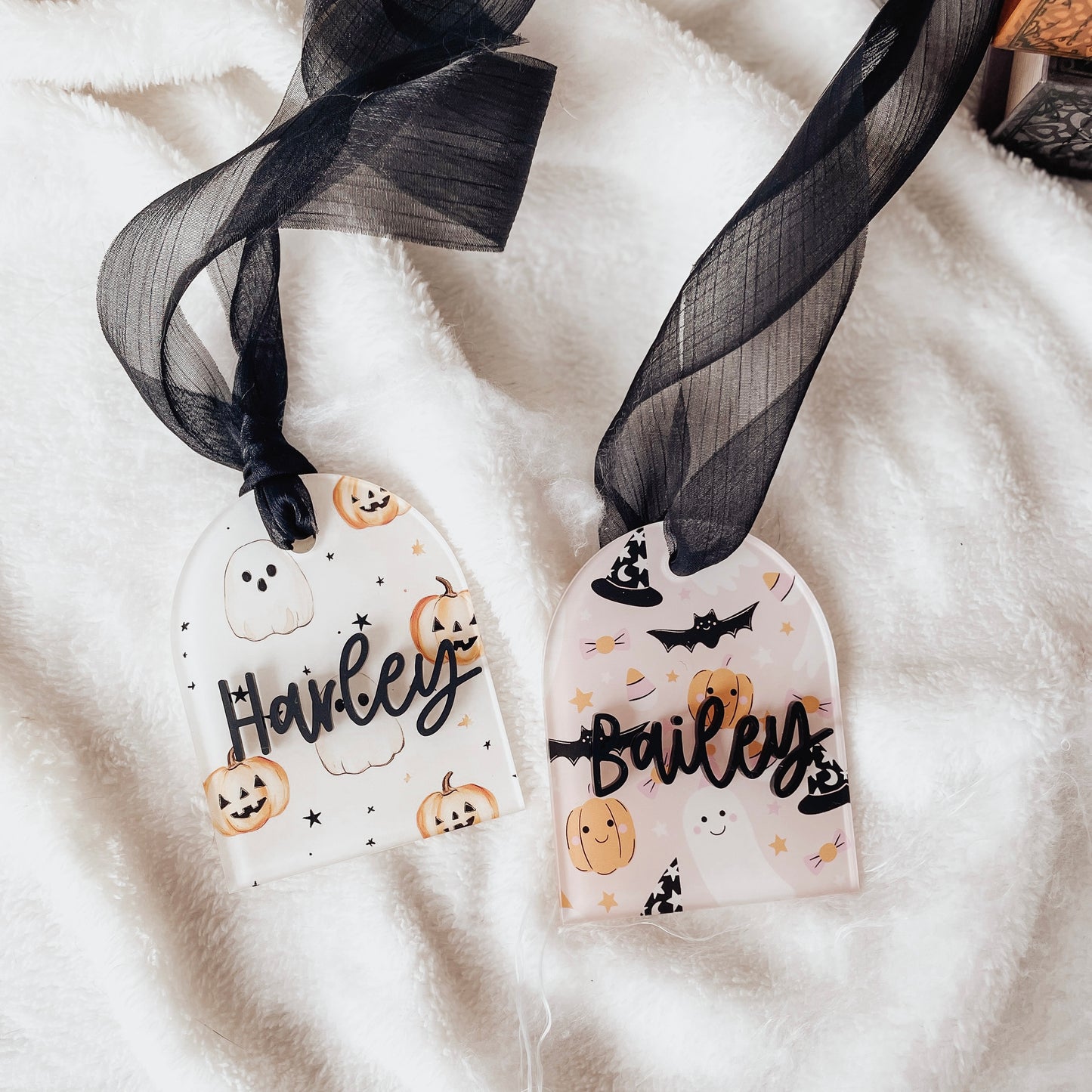 Halloween Basket Tag
