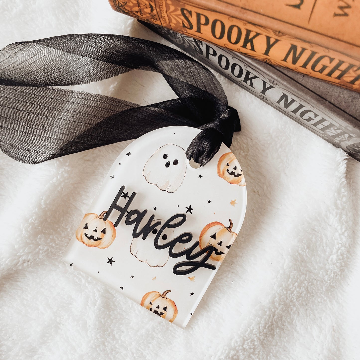 Halloween Basket Tag