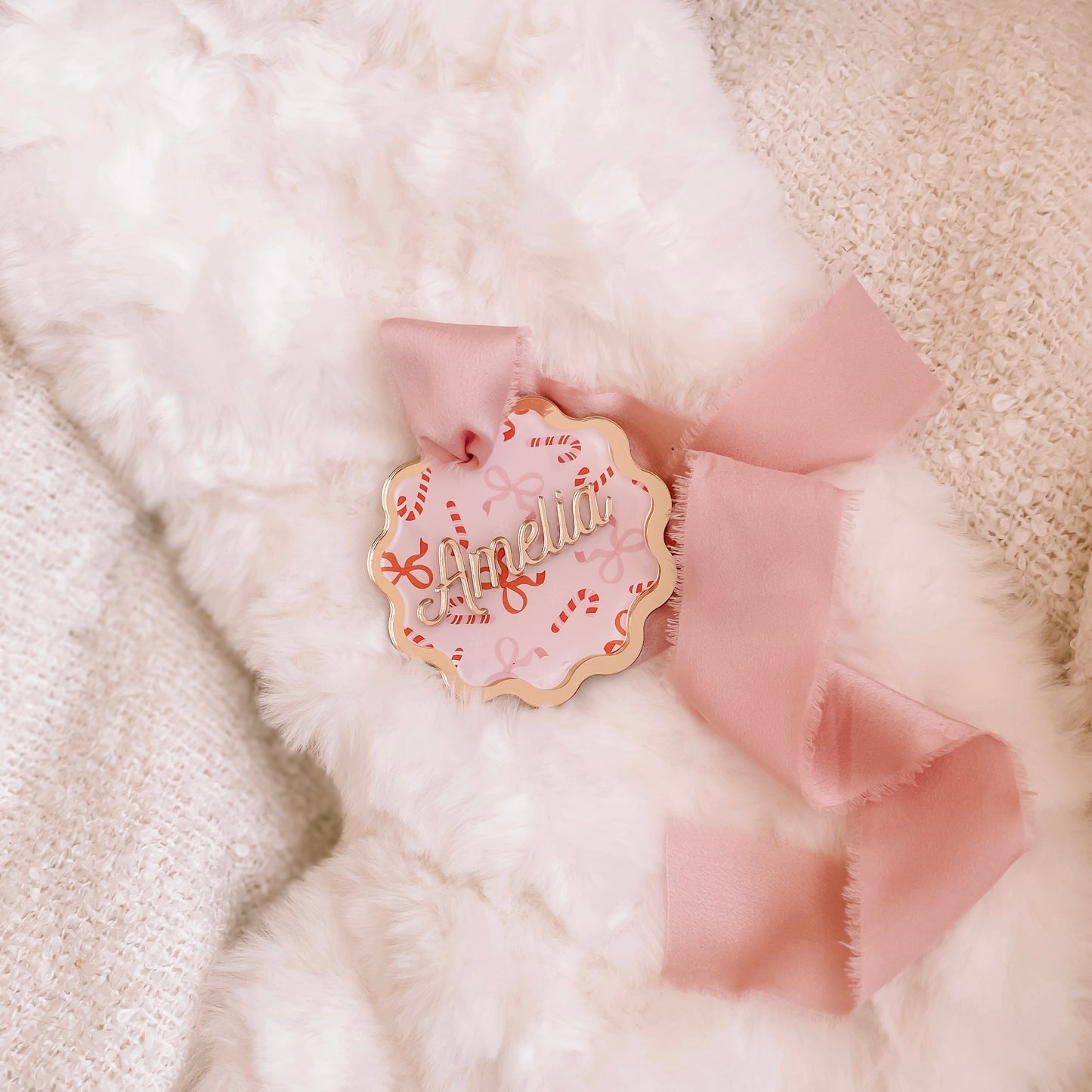 Scallop Edge Ornament