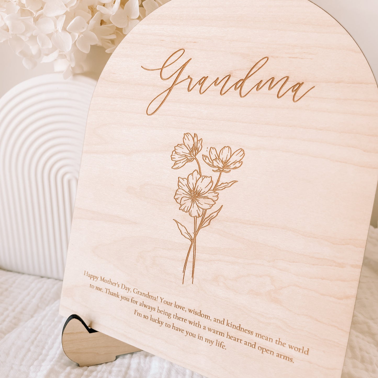 Grandma Mother’s Day Wooden Plaque