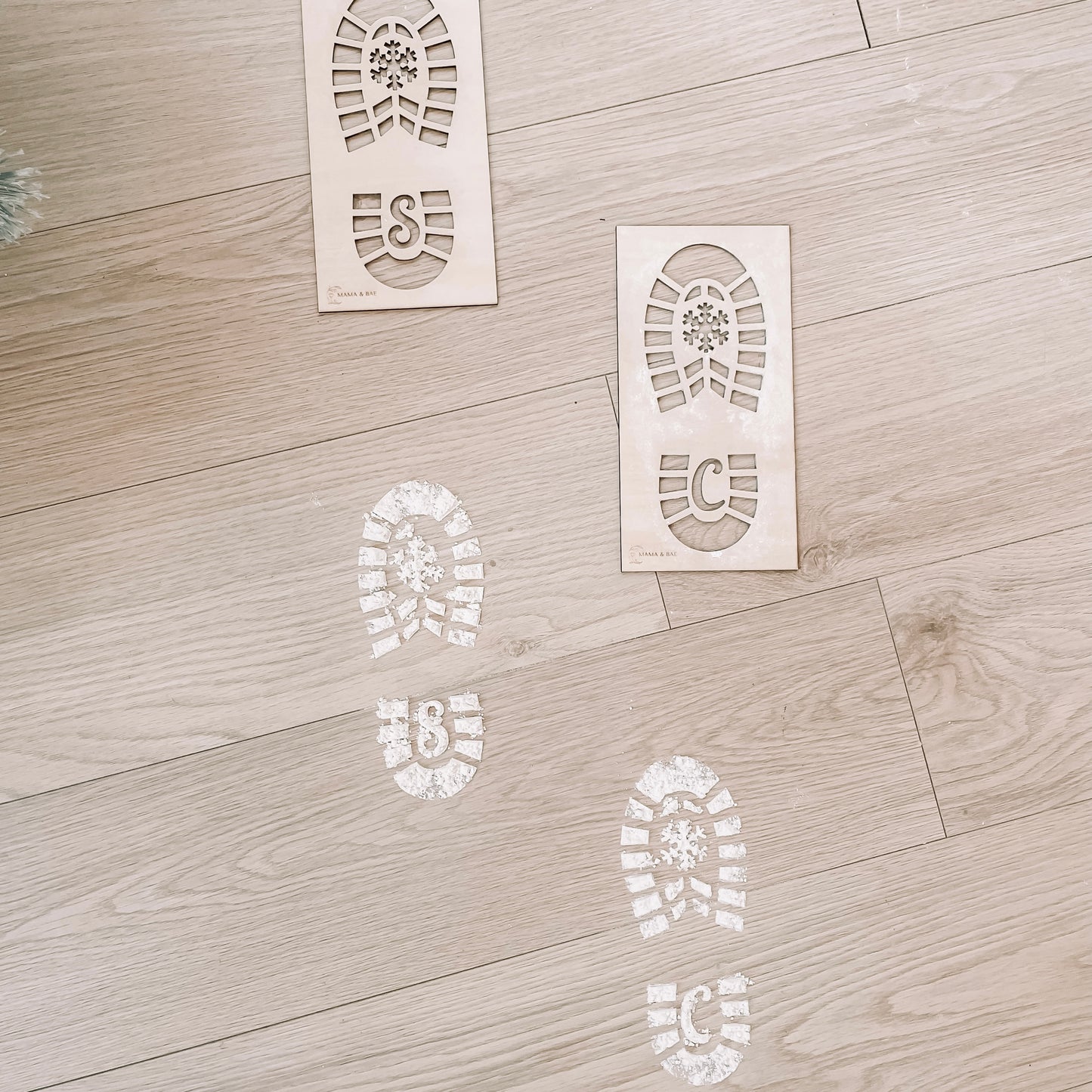 Santa Boot Stencils