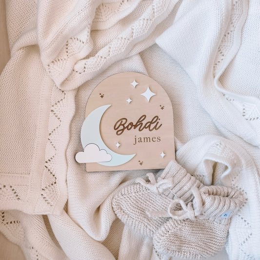 Celestial Name Plaque