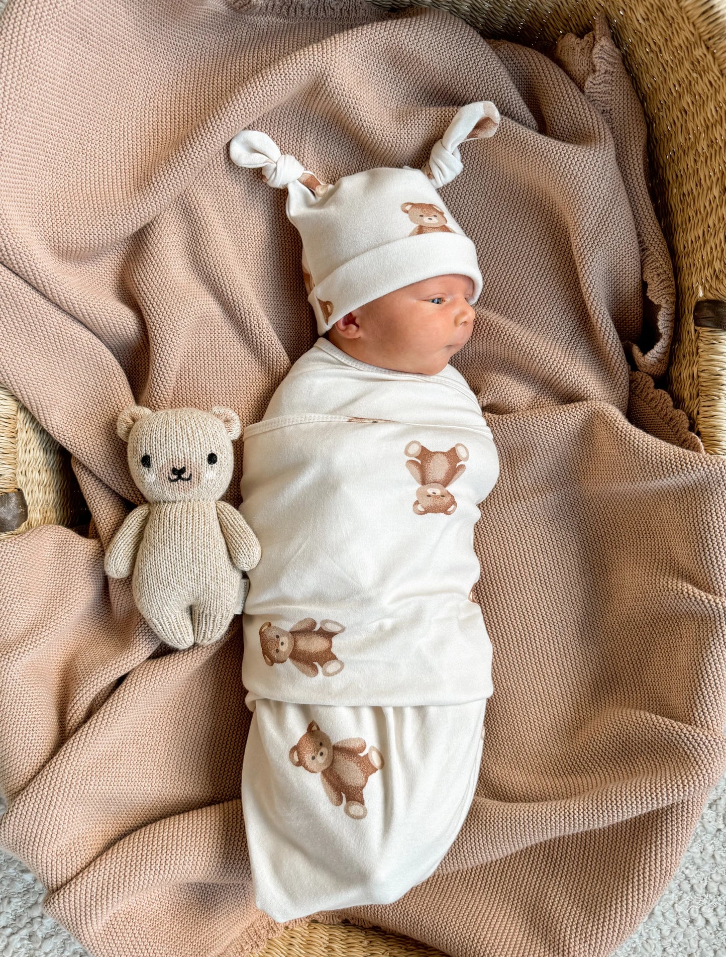 Teddies Jersey Swaddle