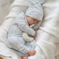 Zip Romper | Celestial Blue