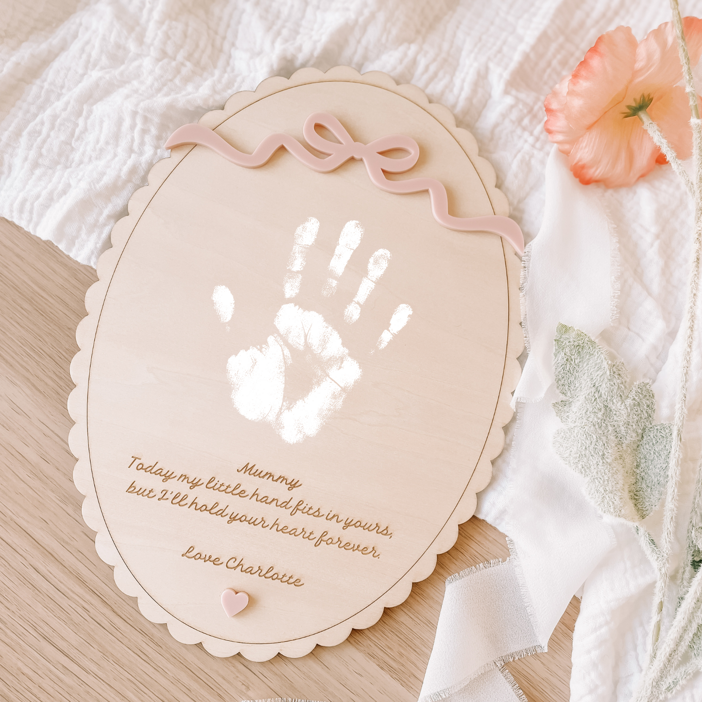 Mother’s Day Handprint Plaque