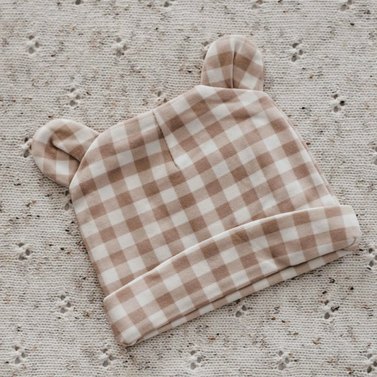 Beanie- Gingham