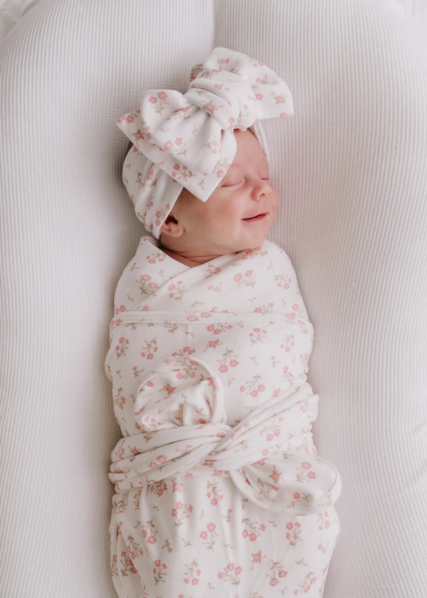 Little & Fern Oversized Top Knot | Paisley Peony