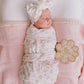 Paisley Peony Jersey Swaddle