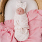 Darling Floral Jersey Swaddle