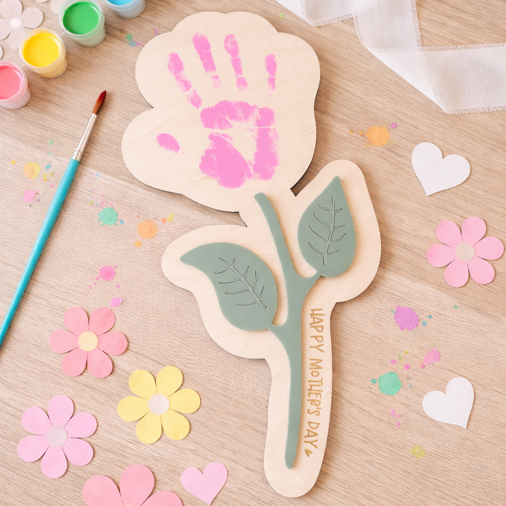 Handprint Flower Mother’s Day Gift