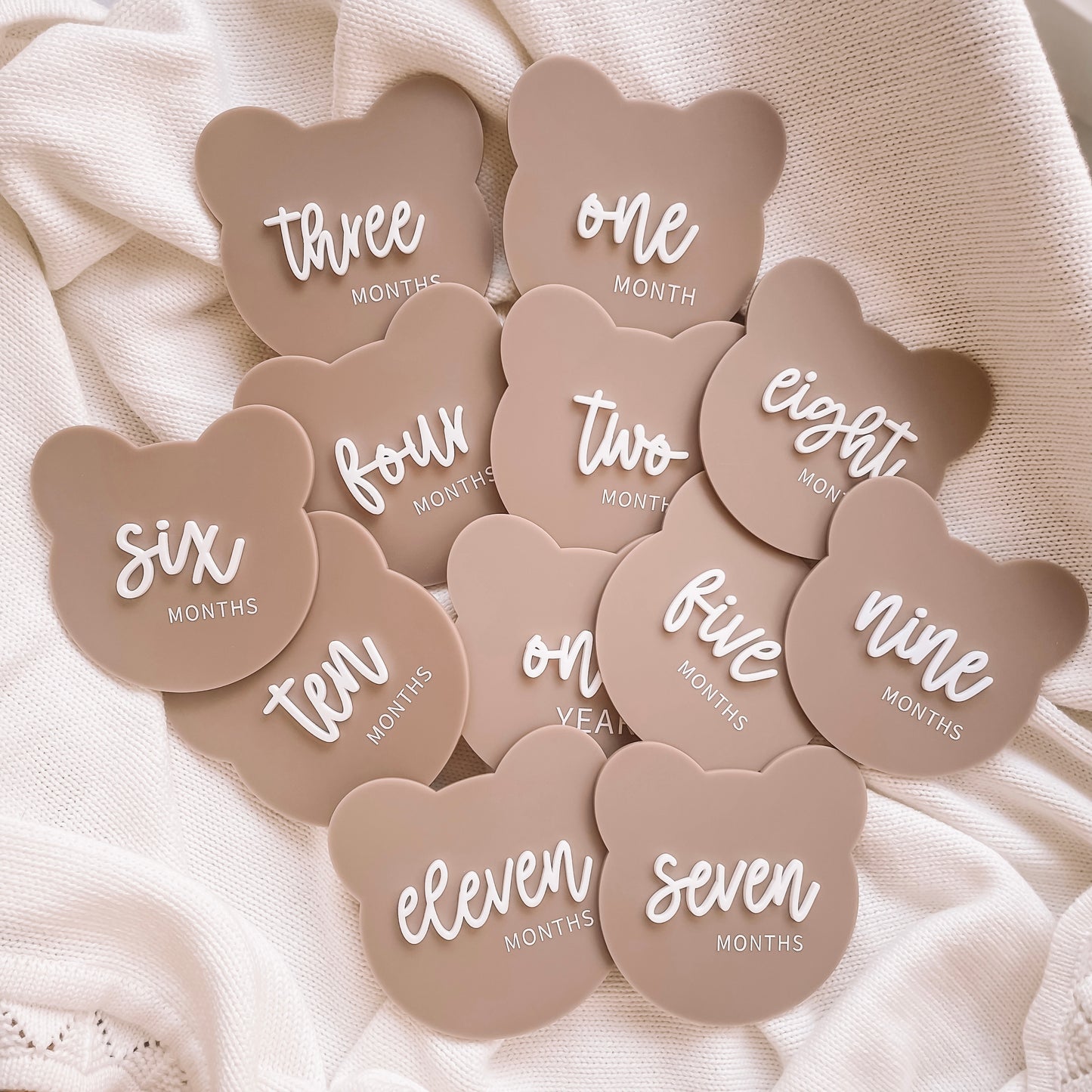 Bear Milestone Set