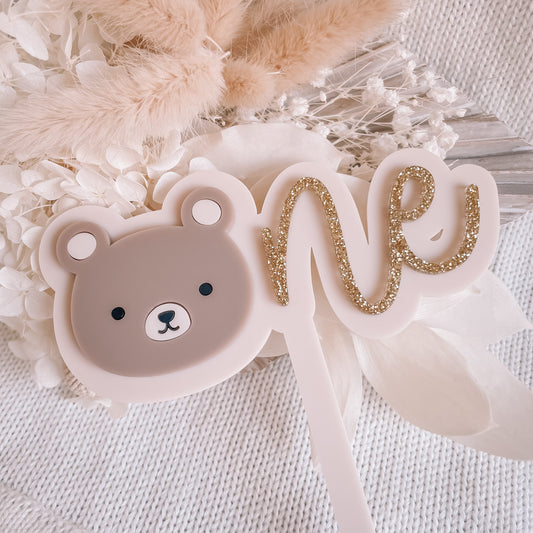 Bear Cake Topper