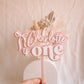 Personalised Bow Cake Topper