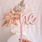 Bow Cake Topper