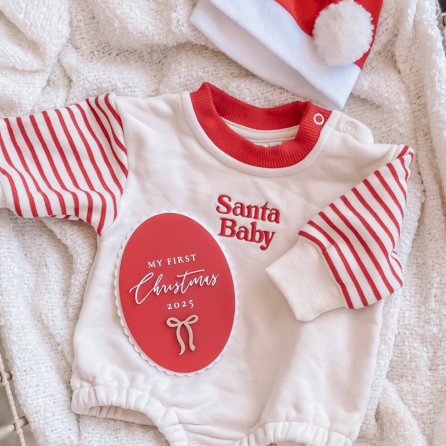 My First Christmas Plaque