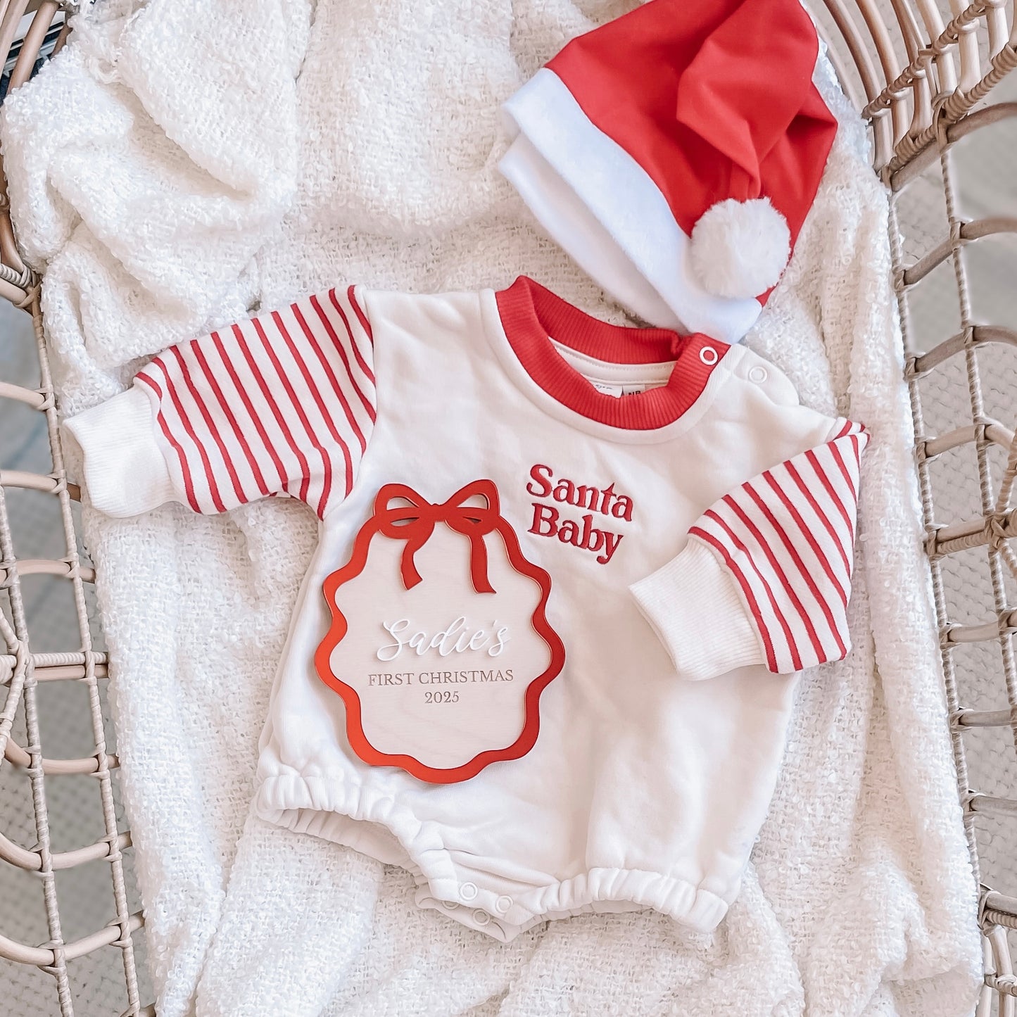 My First Christmas Plaque