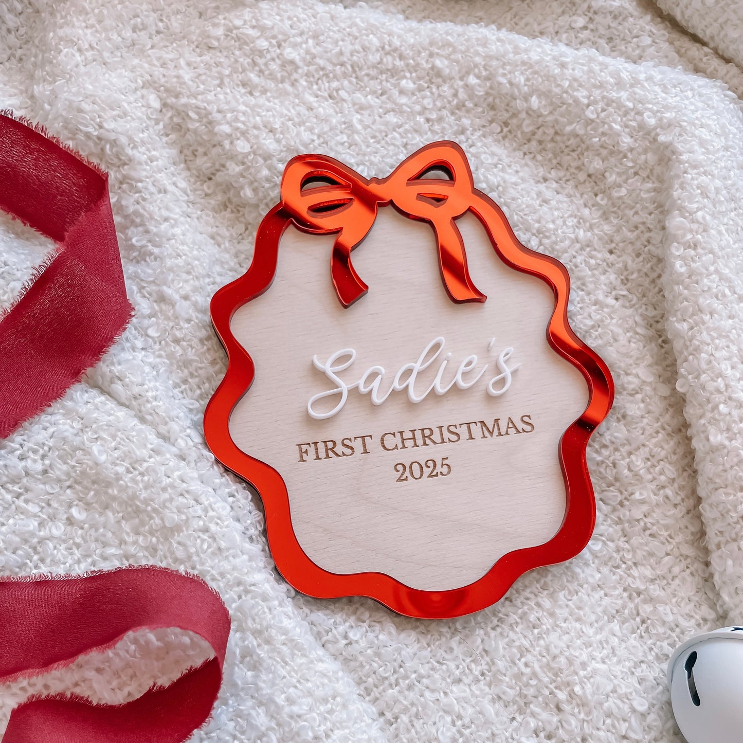 My First Christmas Plaque