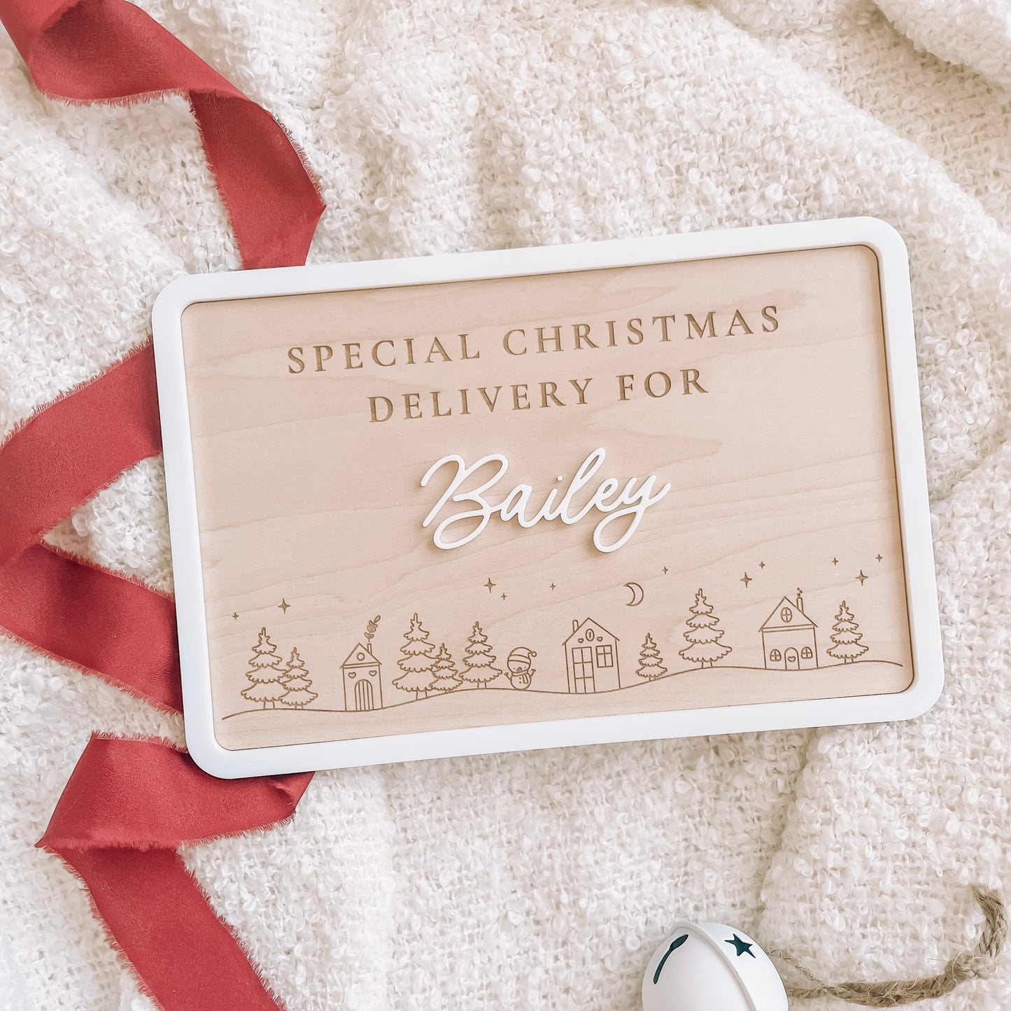 Christmas Crate Plaque