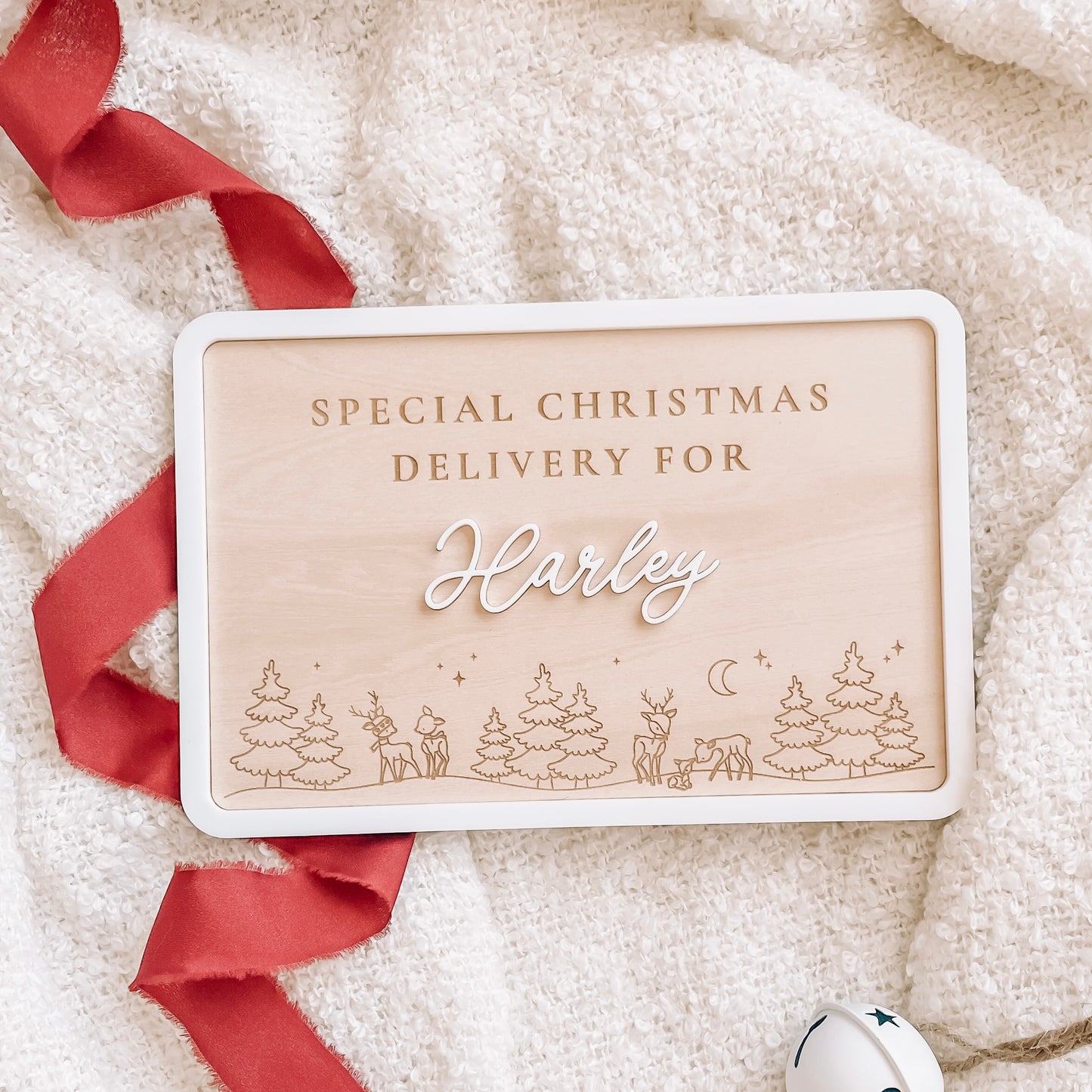 Christmas Crate Plaque