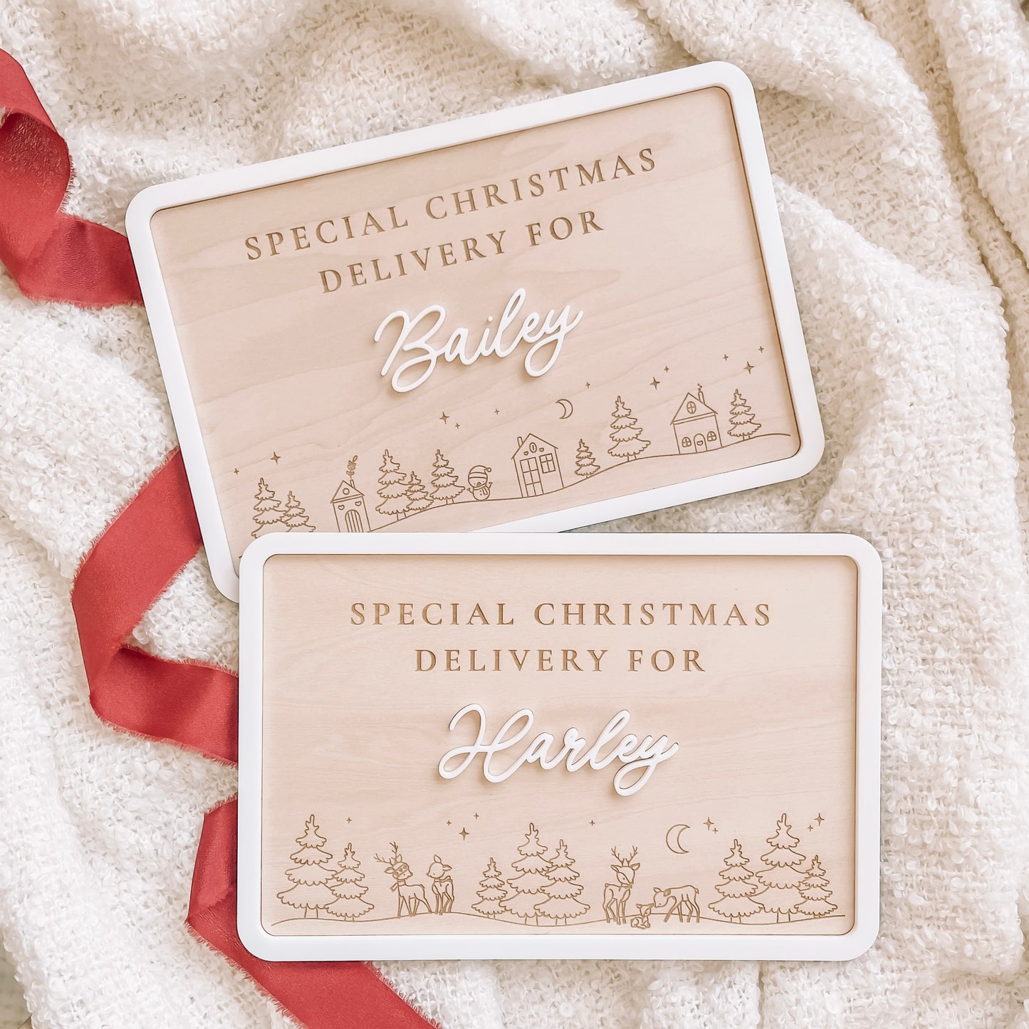 Christmas Crate Plaque