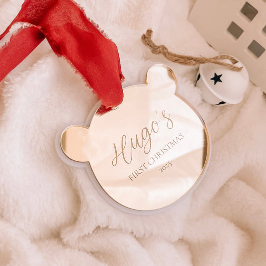 Teddy Christmas Ornament