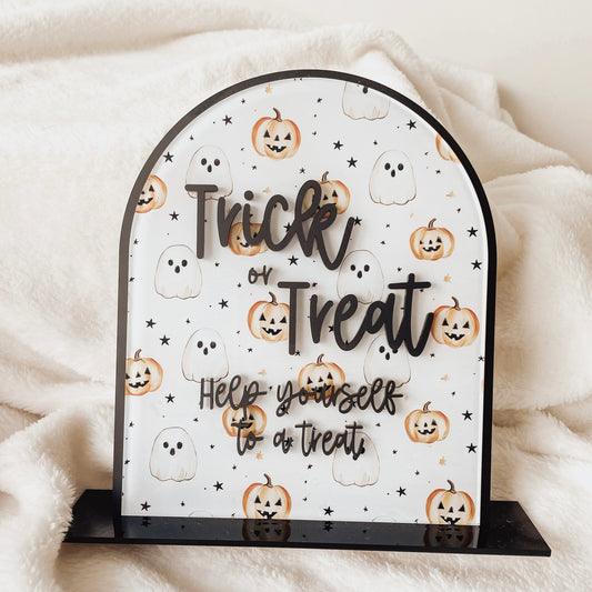 Trick or Treat Sign