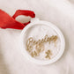 Acrylic Snow globe Ornament