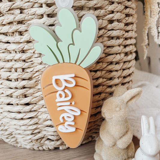 Personalised Acrylic Easter Basket Tag
