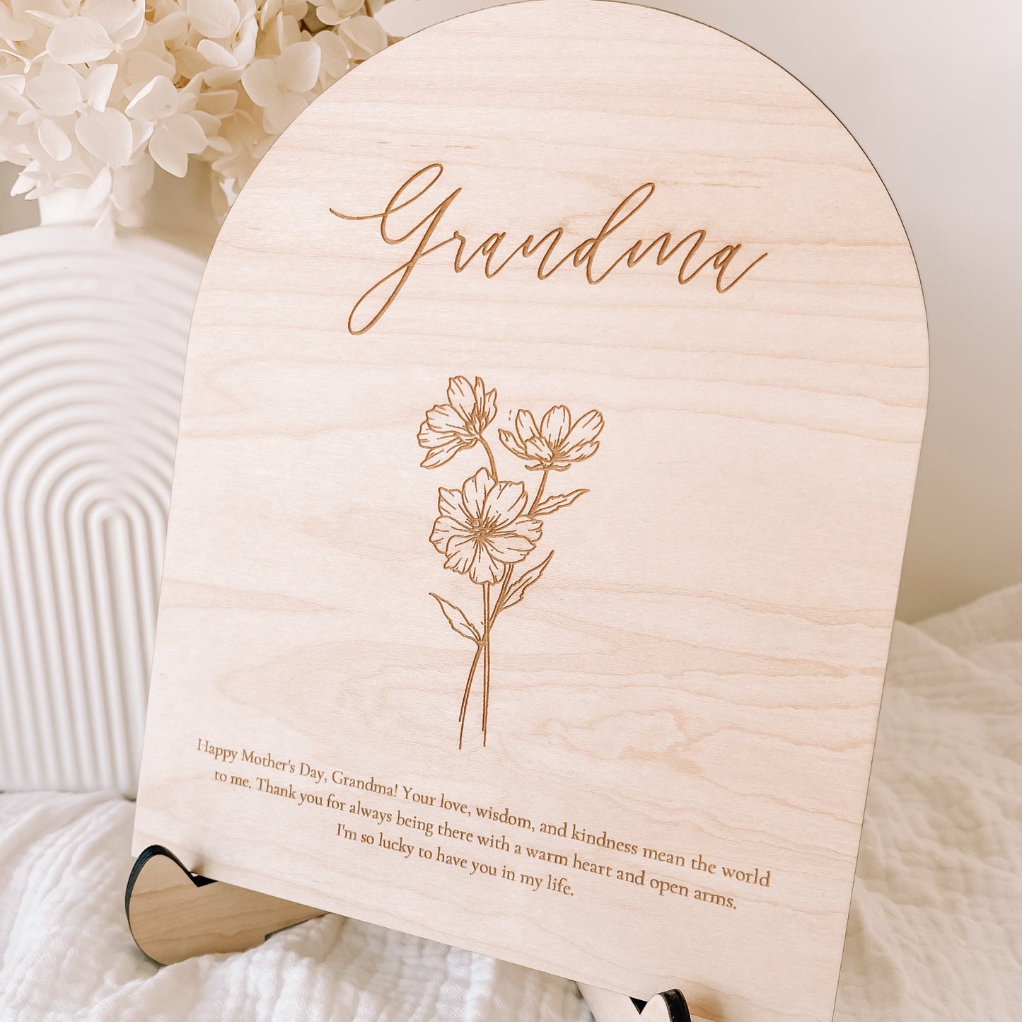 Grandma Mother’s Day Wooden Plaque