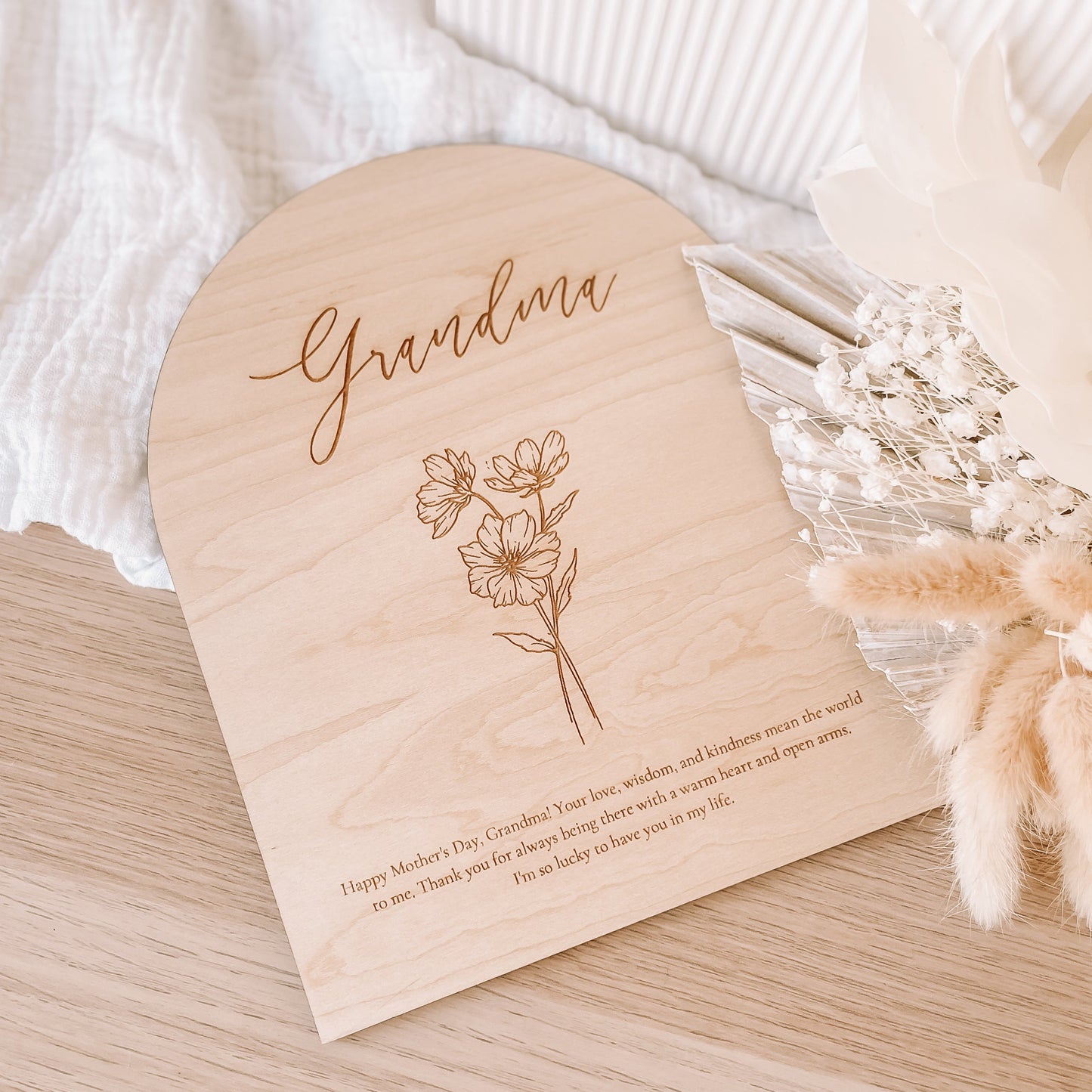 Grandma Mother’s Day Wooden Plaque