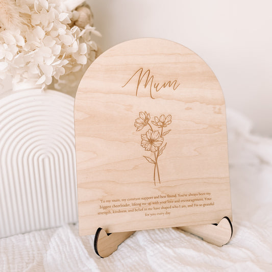 Mother’s Day Wooden Plaque