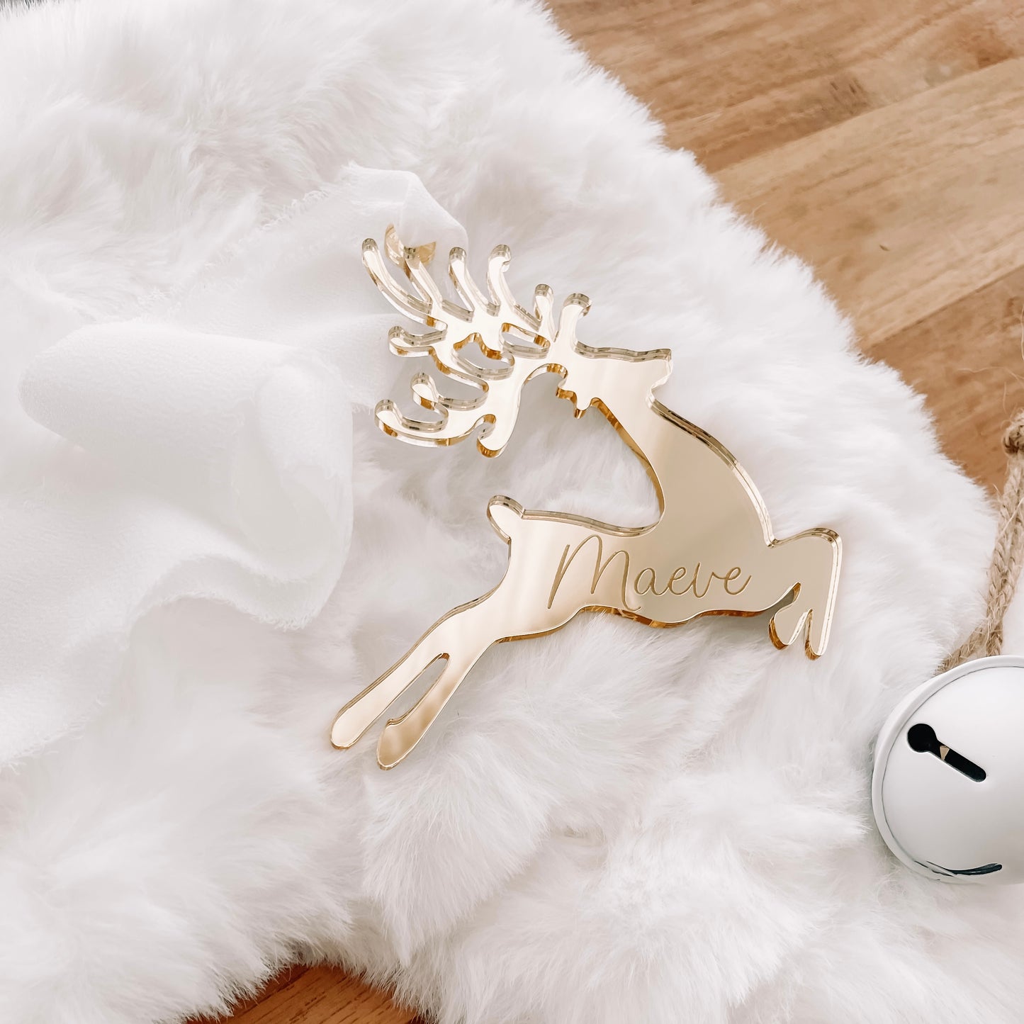 Personalised Reindeer Ornament