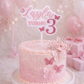 Personalised Butterfly Cake Topper