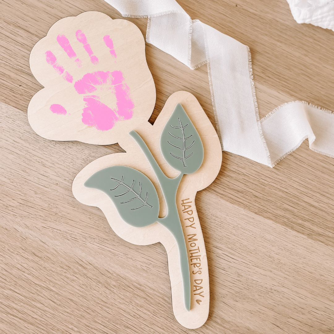 Handprint Flower Mother’s Day Gift