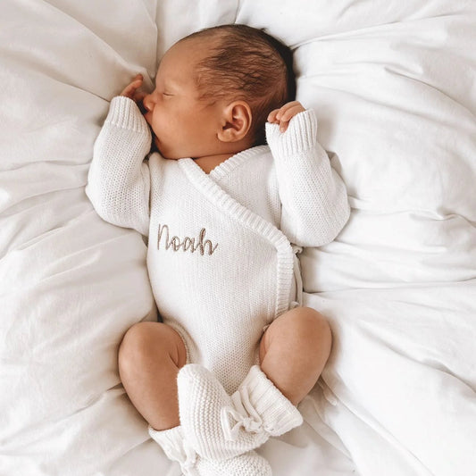 Knit Bodysuit | White