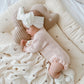 Pointelle Frill Romper | Baby Pink